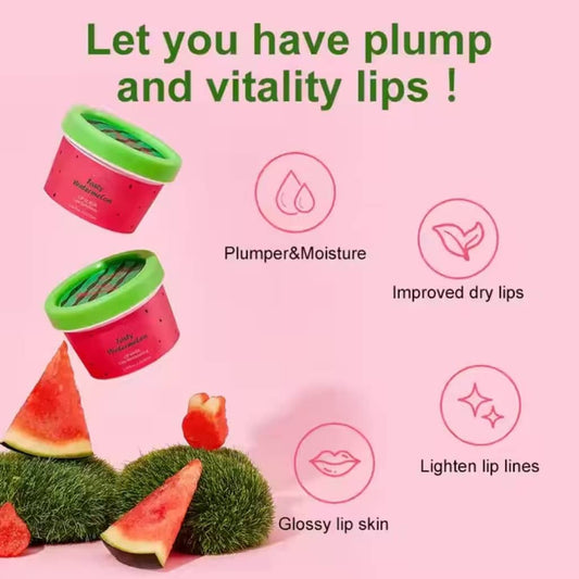 Tasty Watermelon Lip Mask 35ml and Lip Scrub 35ml